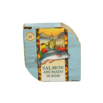 Salmon Ahumado en Aceite GRANJAS PATAGÓNICAS x 80gr