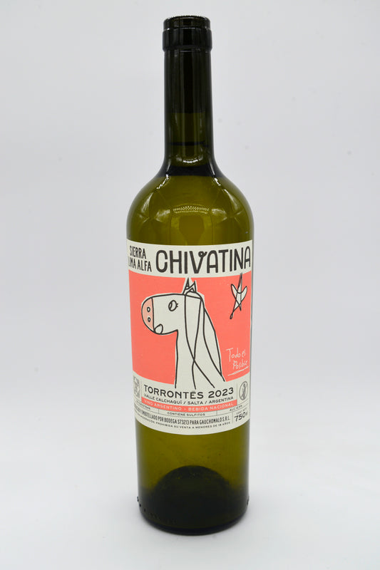 Vino Sierra Lima Alfa Chivatina Torrontés