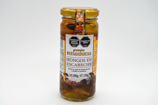 Escabeche de hongos del Sur ASTA NEGRA x 220gr