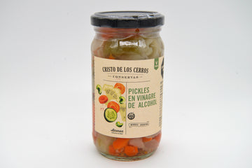 Pickles Mixtos en Vinagre de Alcohol CRISTO DE LOS CERROS x 300gr