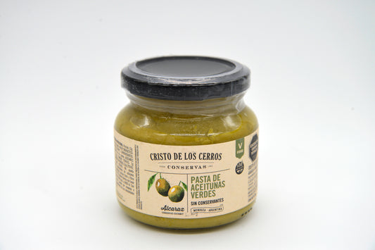 Pasta de Aceitunas Verdes CRISTO DE LOS CERROS x 200 gr
