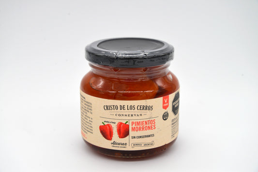 Pimientos Chicos Pelados CRISTO DE LOS CERROS x 200gr