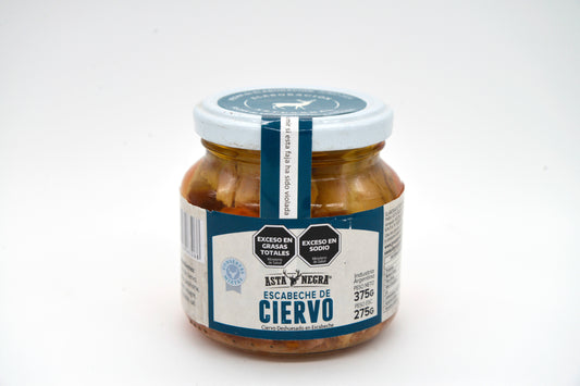 Ciervo en escabeche ASTA NEGRAx 375 Cc.