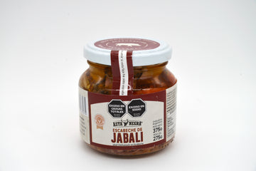Jabali en escabeche ASTA NEGRA x 375 Cc.