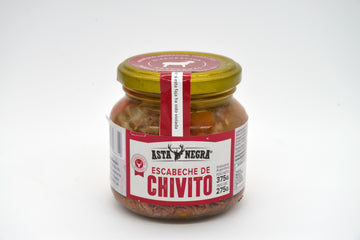 Chivito en escabeche ASTA NEGRA x 375 Cc.