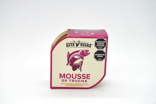 Mousse de Trucha ASTA NEGRA x 80 grs