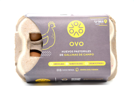 Huevos Estuche de 6 OVO Gallina Pastoril