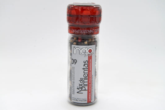 Molinillo INDO DELI Mix de Pimientas x 65 grs