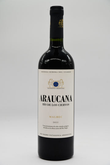Vino Ribera del Cuarzo Araucana Río de los Ciervos Malbec