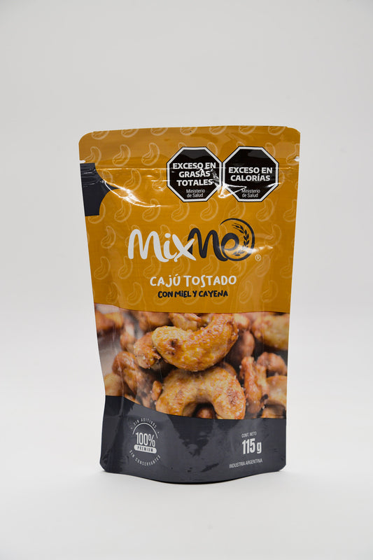 Caju Tostado Miel Cayena MIX ME  x 115 gr