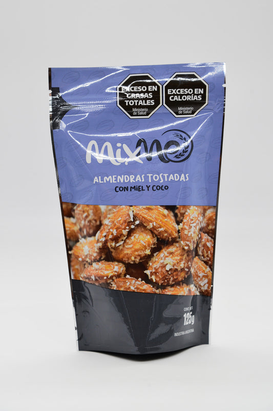 Almendras Tostadas Miel y Coco MIX ME x 125 gr