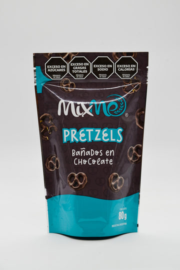Pretzels Bañados en Choco MIX ME x 80 gr