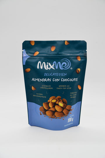 Almendras Bañadas en Chocolate MIX ME x 100 gr