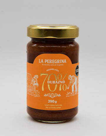 Mermelada Durazno 70% LA PEREGRINA x 390gr