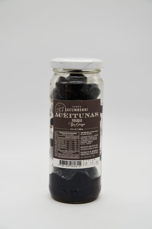 Aceitunas Negras Griegas LECUMBERRI x 500gr