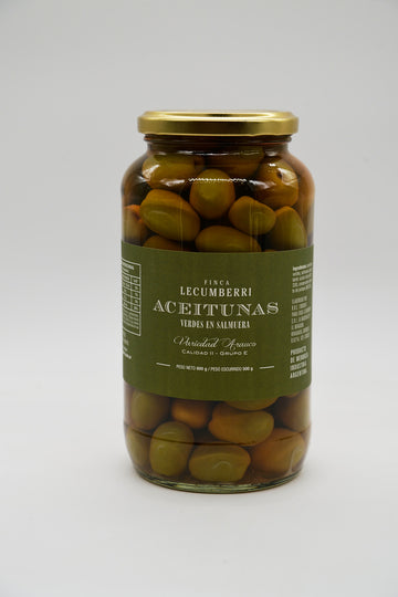 Aceitunas Verdes LECUMBERRI x 500gr