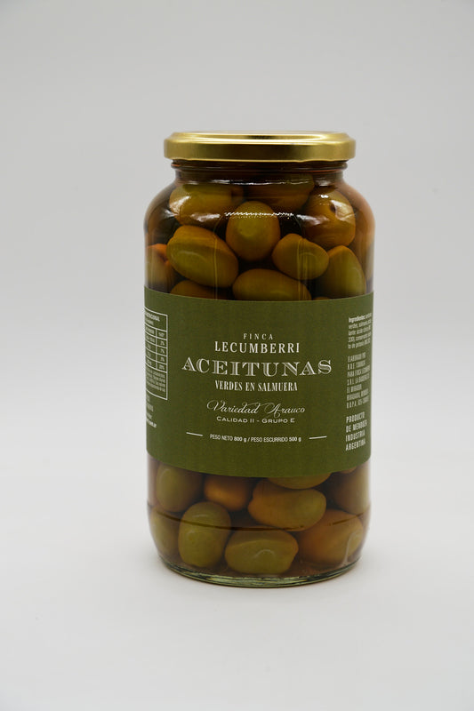 Aceitunas Verdes LECUMBERRI x 500gr