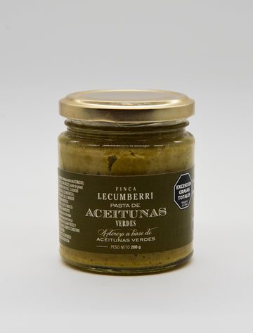 Pasta Aceitunas Verdes LECUMBERRI x 200 gr
