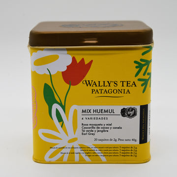 Té WALLY'S Lata Amarilla Huemul