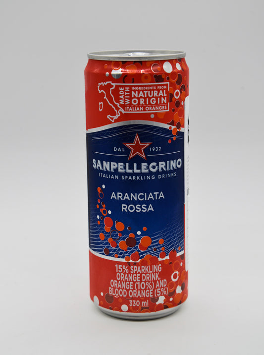 Sparkling drink Aranciata Rossa San Pellegrino x 330ml