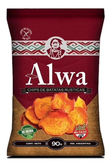 Chips de Batatas Rusticas ALWA 90 gr