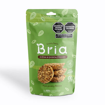 Snack Nuez Pecan y Banana BRIA