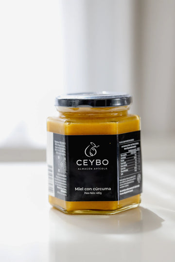 Blend Miel y Cúrcuma Ceybo- 480grs