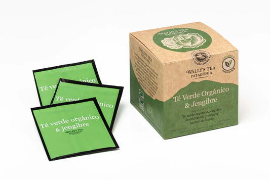 El Té Verde Orgánico con Jengibre