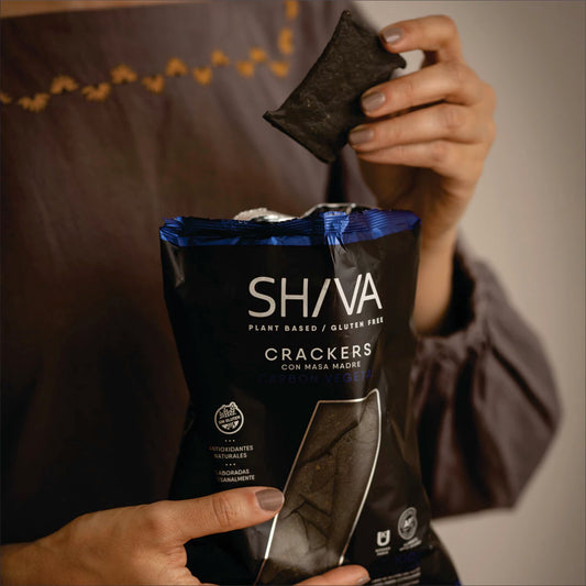 Crackers Carbón SHIVA